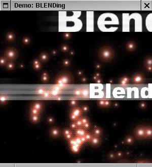 Demo: BLENDing